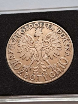 10 zł Głowa Kobiety 1932 r
