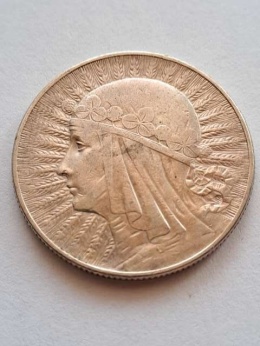 5 zł Głowa Kobiety 1933 r