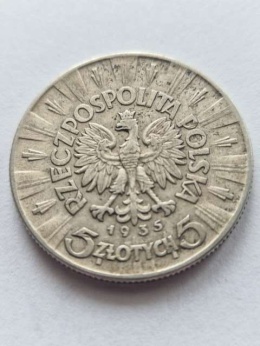5 zł Józef Piłsudski 1935 r