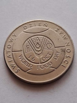 50 zł Światowy Dzień Żywności 1981 r