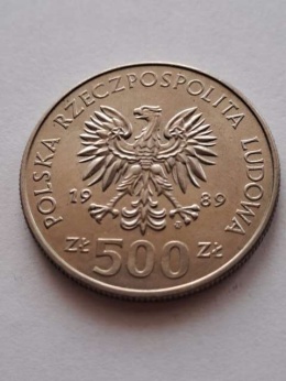 500 zł 50 Rocznica Wojny Obronnej 1989 r