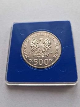 500 zł Władysław I Łokietek 1986 r