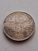Austria 1 Korona Franciszek Józef I 1848-1908 r