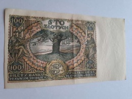 Banknot 100 złotych 1934 r seria CO