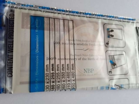 Banknot 20 zł Fryderyk Chopin 2009 r stan UNC zgrzewa