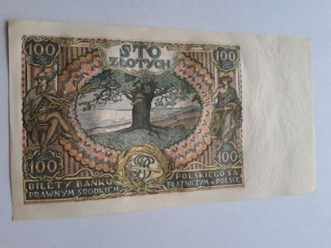 Banknot 100 złotych 1934 r seria CO
