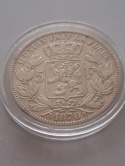 Belgia 5 Franków Leopold II 1870 r