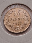 Finlandia 50 Pennia 1916 r