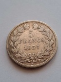 Francja 5 Franków Louis Philippe I 1837 r