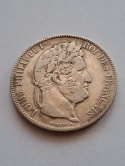 Francja 5 Franków Louis Philippe I 1837 r