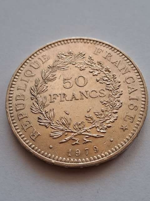 Francja 50 Franków Herkules 1979 r