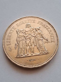 Francja 50 Franków Herkules 1979 r