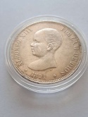 Hiszpania 5 Pesetas Alfonso XIII 1891 r