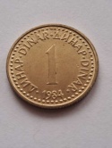 Jugosławia 1 Dinar 1984 r