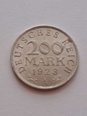 Niemcy 200 marek Weimar 1923 r A