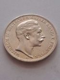 Niemcy 3 Marki Wilhelm II Prusy 1910 r