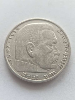 Niemcy 5 Marek Hindenburg 1938 r A