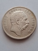 Niemcy 5 Marek Saksonia 1875 r