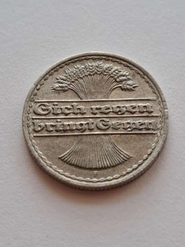 Niemcy 50 Pfenning Weimar 1921 r F