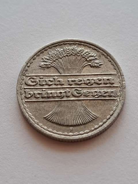 Niemcy 50 Pfenning Weimar 1921 r F