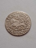 Półgrosz Litwa Zygmunt II August 1560 r