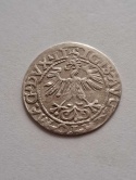 Półgrosz Litwa Zygmunt II August 1560 r