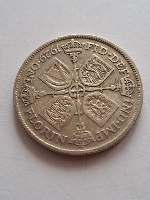 Wielka Brytania 1 Florin Jerzy V 1929 r