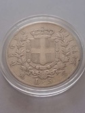 Włochy 5 Lir Emanuel II 1874 r