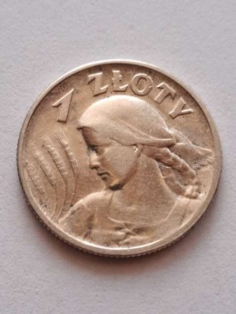1 zł Żniwiarka 1925 r