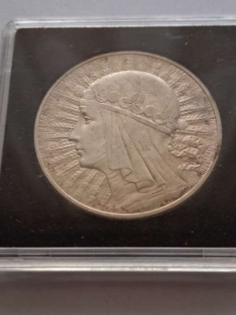 10 zł Głowa Kobiety 1932 r bez znaku