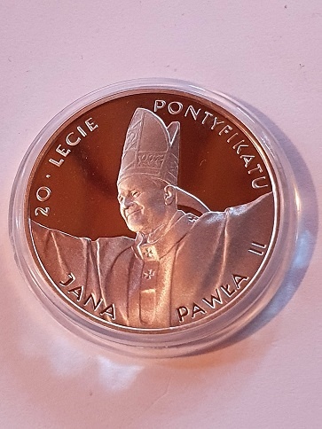 10 zł Jan Paweł II 2002 r
