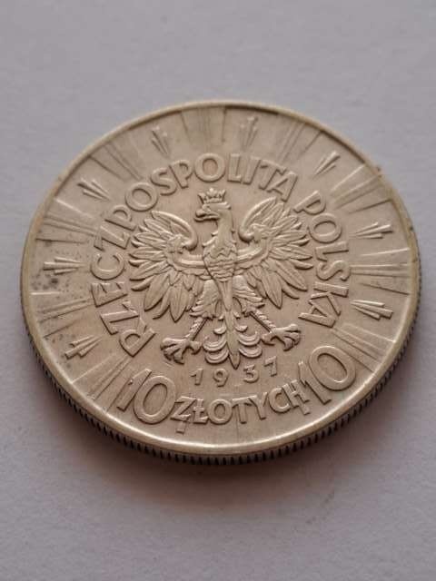 10 zł Józef Piłsudski 1937 r