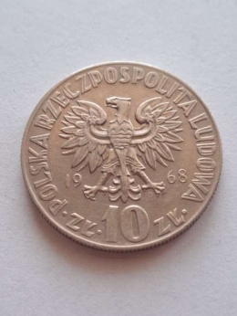 10 zł Mikołaj Kopernik 1968 r