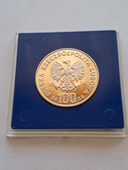 100 zł Ochrona Środowiska Łoś 1978 r