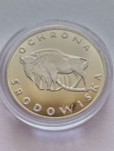 100 zł Ochrona Środowiska Żubr 1977 rok