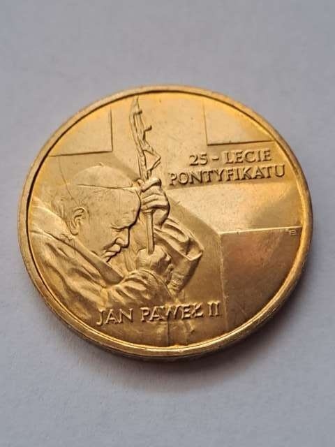 2 zł 25 Lat Pontyfikatu 2003 r