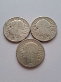 2 zł Głowa Kobiety 1932,33,34 r