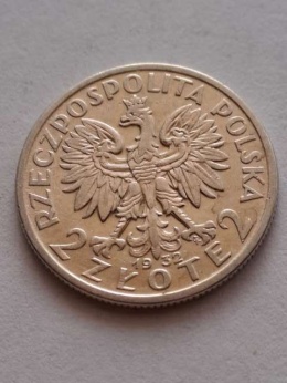 2 zł Głowa Kobiety 1932 r