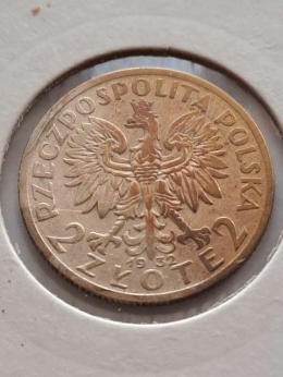2 zł Głowa Kobiety 1932 r