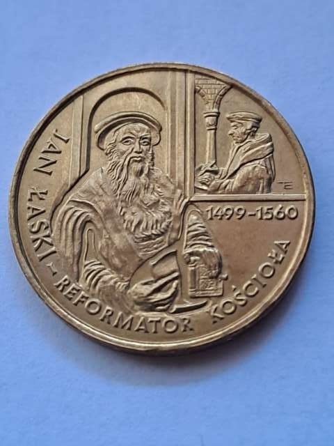 2 zł Jan Łaski 1999 r