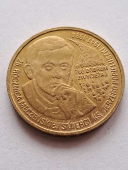 2 zł Jerzy Popiełuszko 2009 r