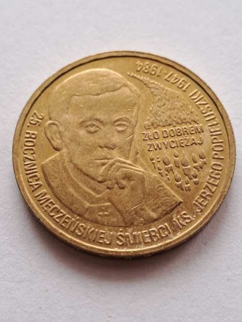 2 zł Jerzy Popiełuszko 2009 r