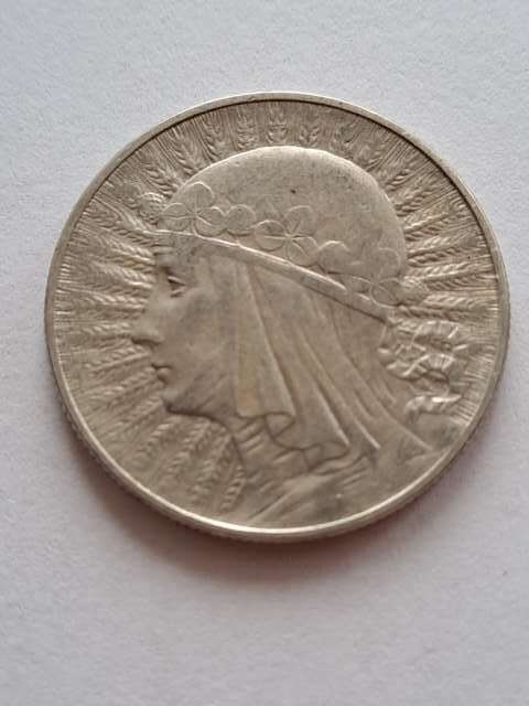 5 zł Głowa Kobiety 1933 r