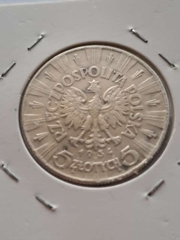 5 zł Józef Piłsudski 1934 r