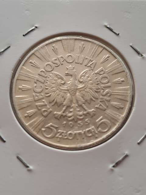 5 zł Józef Piłsudski 1935 r