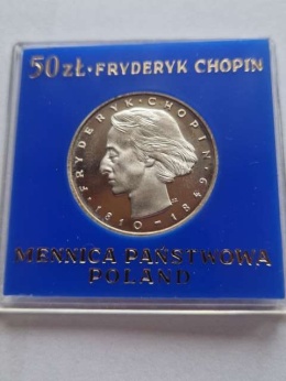 50 zł Fryderyk Chopin 1974 r
