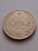 Austria 1 Floren Franciszek Józef I 1886 r