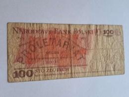 Banknot 100 zł Ludwik Waryński 1976 r seria DW
