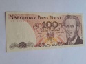Banknot 100 zł Ludwik Waryński 1986 r seria NT