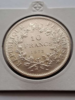 Francja 10 Franków Herkules 1973 r